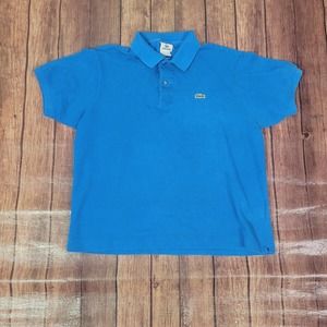 Lacoste Mens Polo Blue M (5) Classic Fit Short Sleeve Collared 5191L